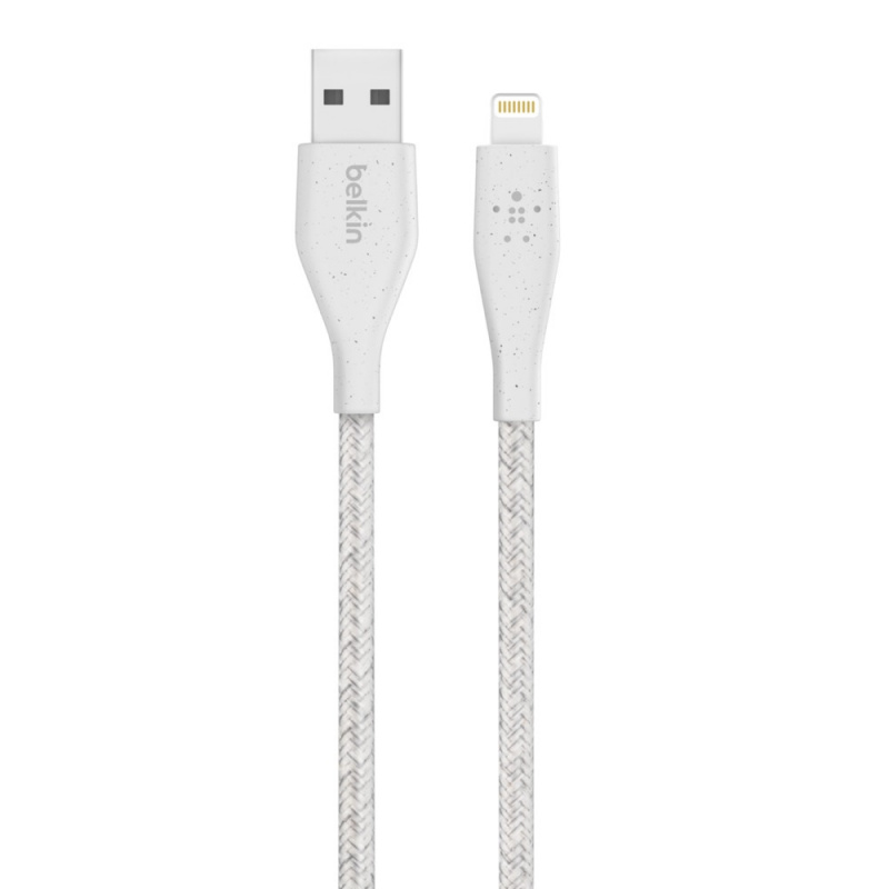 Belkin 1.2m DuraTek Plus Lightning to USB-A Cable with Strap (F8J236bt04)【香港行貨保養】