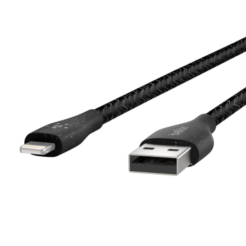 Belkin 1.8m DuraTek Plus Lightning to USB-A Cable with Strap (F8J236bt06) 【香港行貨保養】