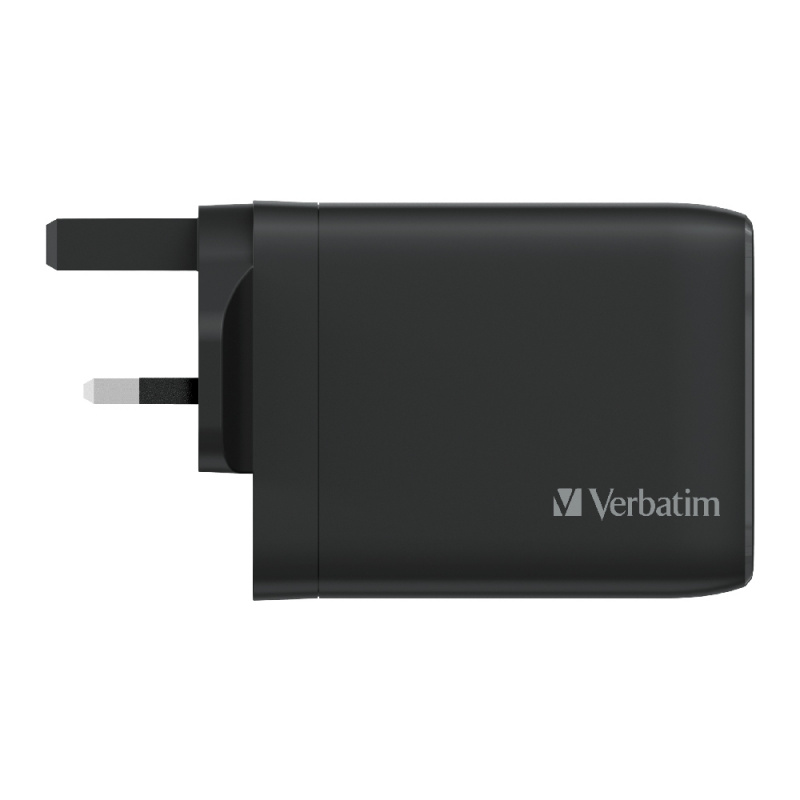 Verbatim 4 Port 100W PD 3.0 & QC 3.0 GaN USB充電器(66545)