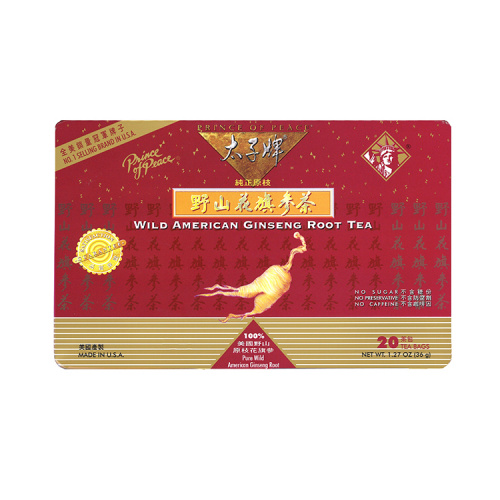 太子牌美國野山花旗參速溶茶20包罐禮盒裝