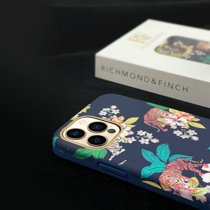 Richmond & Finch - iPhone 12 Mini Case手機保護殼 - 猛虎幽蘭Floral Tiger (43019)