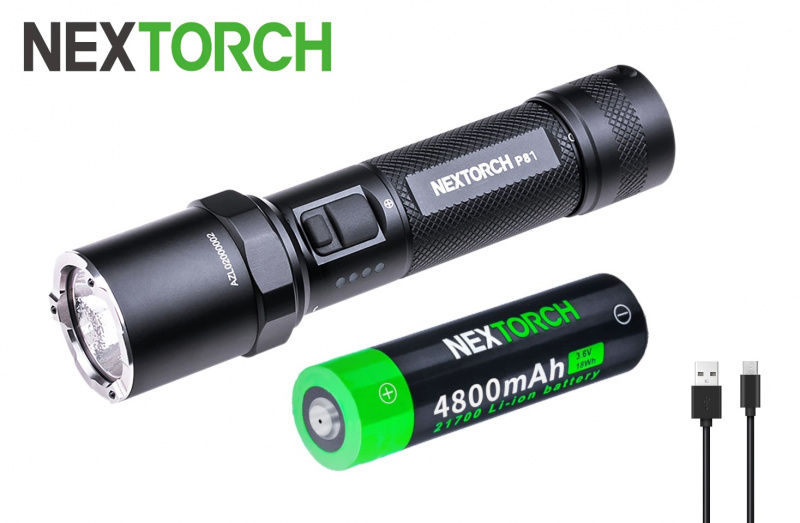 {MPower} Nextorch P81 USB 充電 美國名廠 LUMINUS SST-70 LED 2600 流明 LED Flashlight 電筒 - 原裝行貨