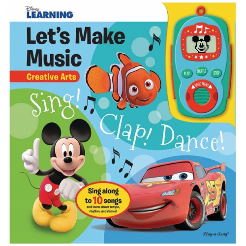 Disney - 迪士尼學習音樂故事書-米老鼠等等！讓我們一起唱歌吧！拍！舞蹈！