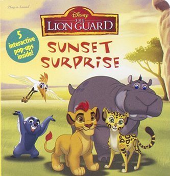 Disney - 迪士尼 -狮子王2 Sunset Surprise Pop up book + 手電筒套故事書禮盒裝