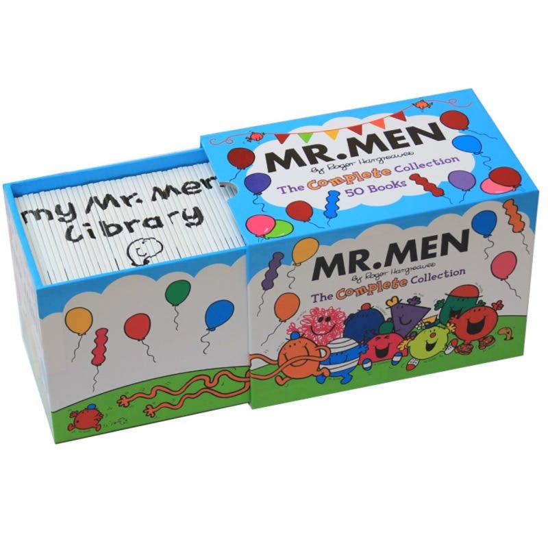Grosset & Dunlap - 英國 Mr. Men (50本) 兒童圖書套裝｜暢銷全球！｜平行進口產品