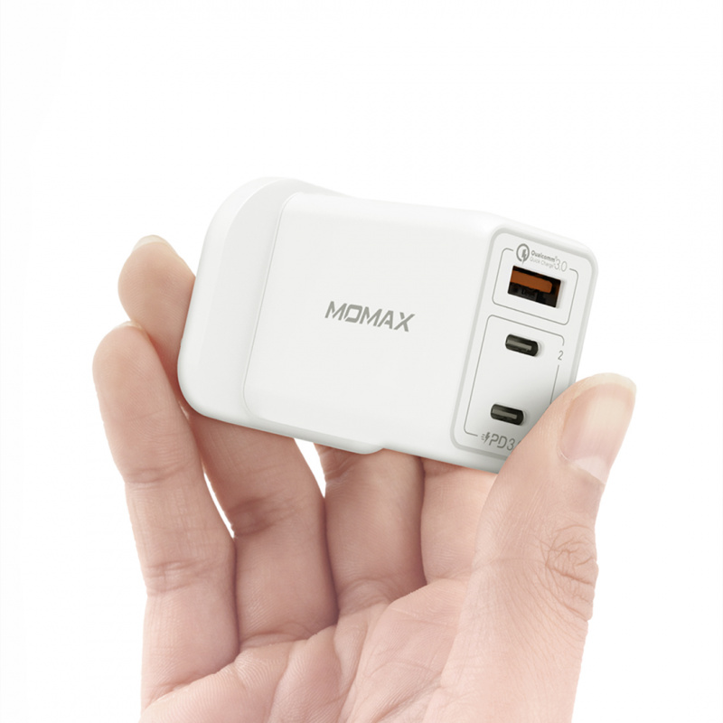 Momax One Plug 3-USB智能充電器(2色)
