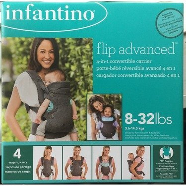 INFANTINO - 四合一雙肩嬰兒背帶｜四季適用｜平行進口產品