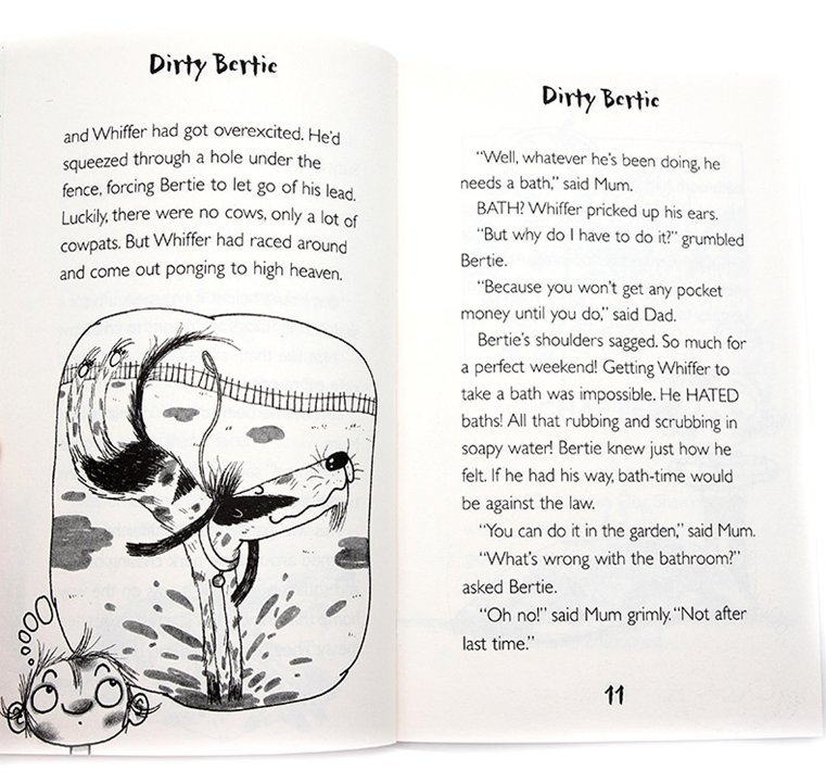 Stripes Publishing - 英文原版髒男孩波迪 Dirty Bertie系列 趣味讀物 20本套裝