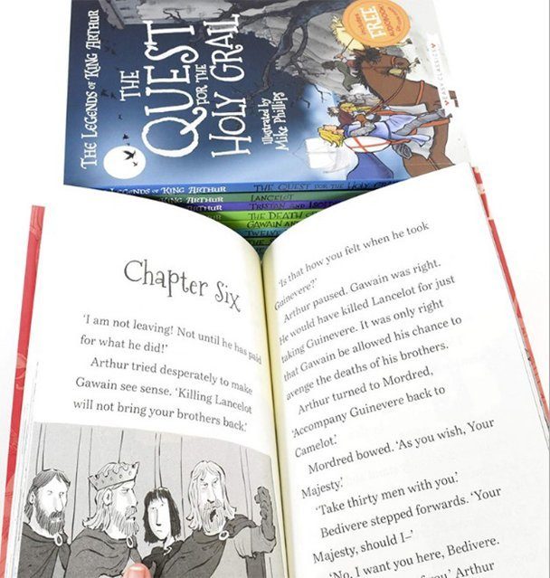 Sweet Cherry Publishing - 亞瑟王傳說 ͏  The Legends of King Arthur 10冊 (送音頻)