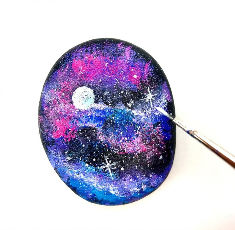 WOW - IWOW DIY - 銀河系列 - 石頭彩繪套裝