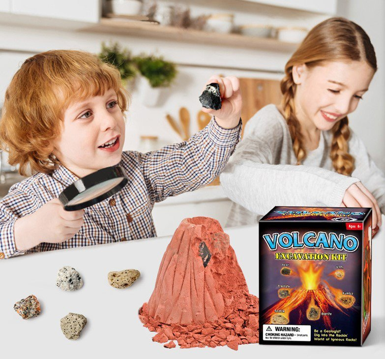 WOW - iWOW STEM 科學教育玩具 火山爆發挖掘