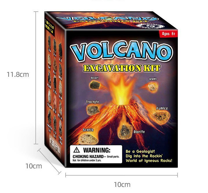 WOW - iWOW STEM 科學教育玩具 火山爆發挖掘