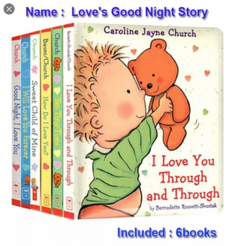 CJ - 英文原版 愛的晚安故事親子閱讀全套6冊