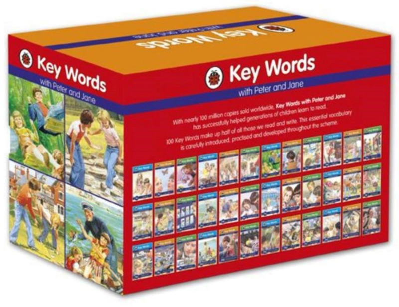 Ladybird - Key Words with Peter and Jane 50年歴史的英國經典兒童英語進階閱讀教材｜平行進口產品