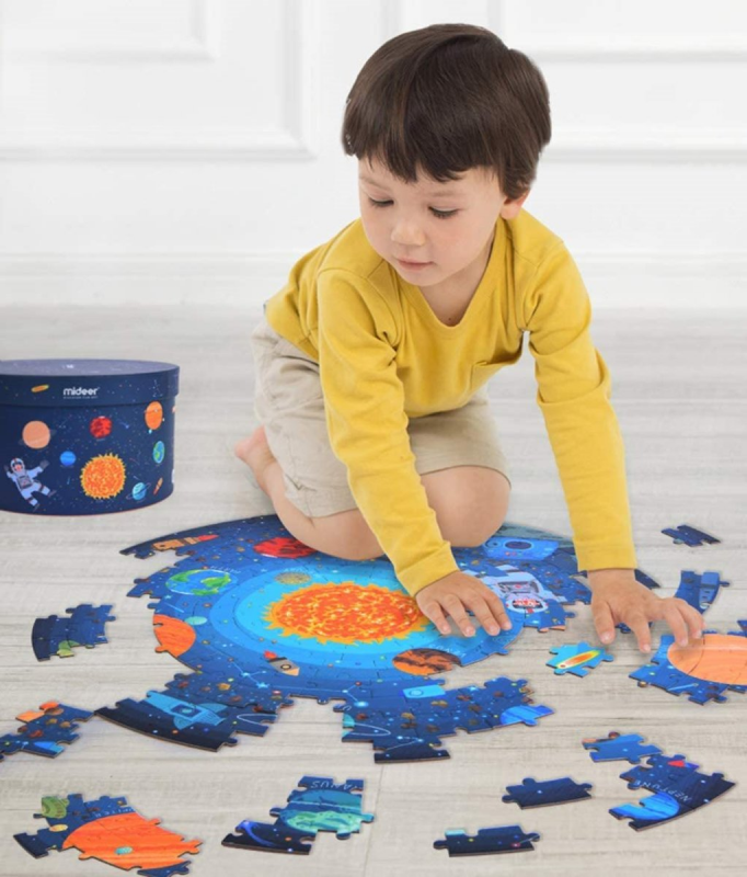 MiDeer - 彌鹿兒童太空漫步 150pcs兒童拼圖益智早教玩具