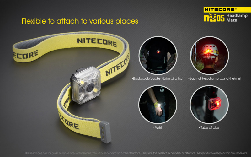 Nitecore NU05 KIT USB充電 單車燈 頭燈 警示燈 電筒