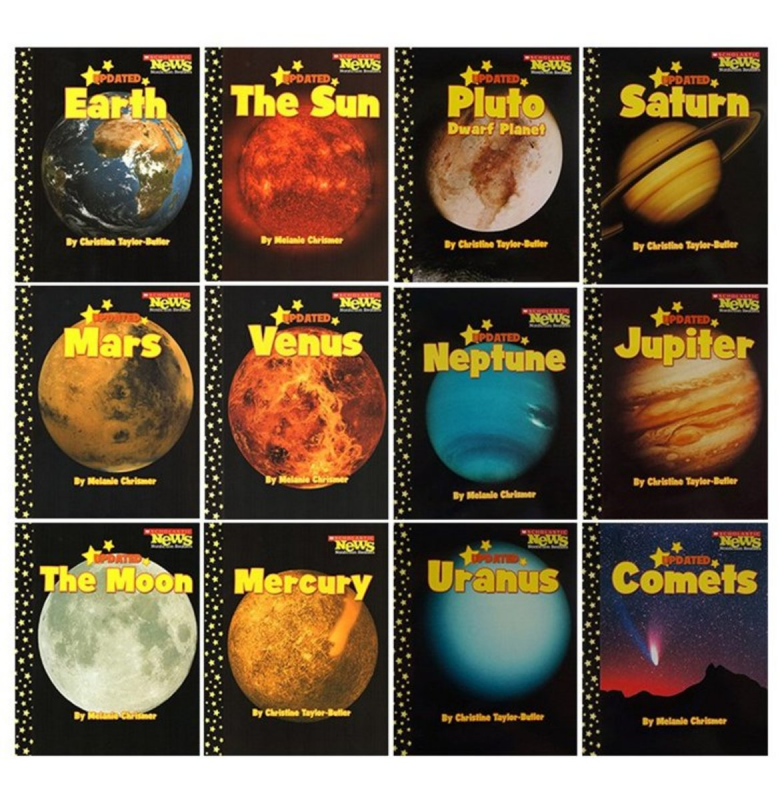 Scholastic - 英文原版學樂Scholastic inner outer solar system太陽系星球全套 （12 冊）