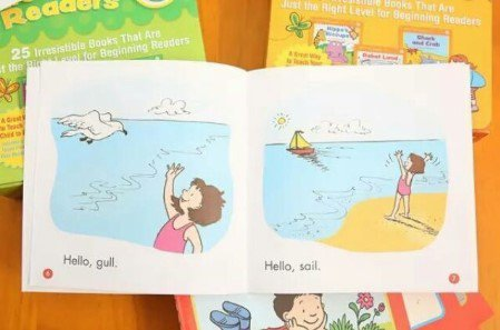 Scholastic - 學樂 兒童英文入門繪本First Little Readers ABCDEF 全套五盒116冊