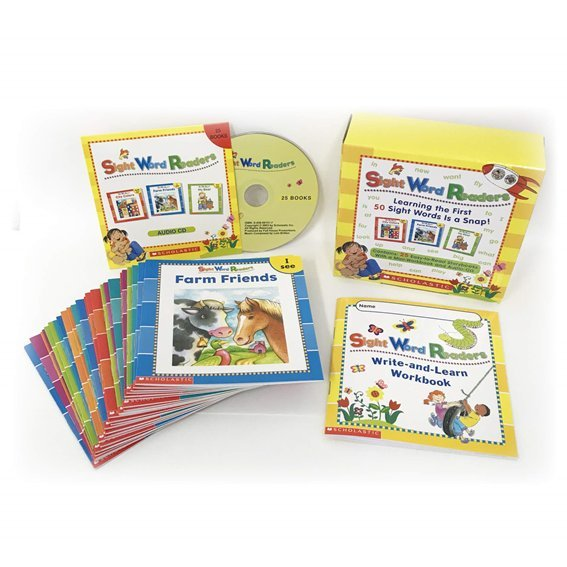 Scholastic - 英文常見字套書 Sight Word Readers Boxed Set with CD 25册