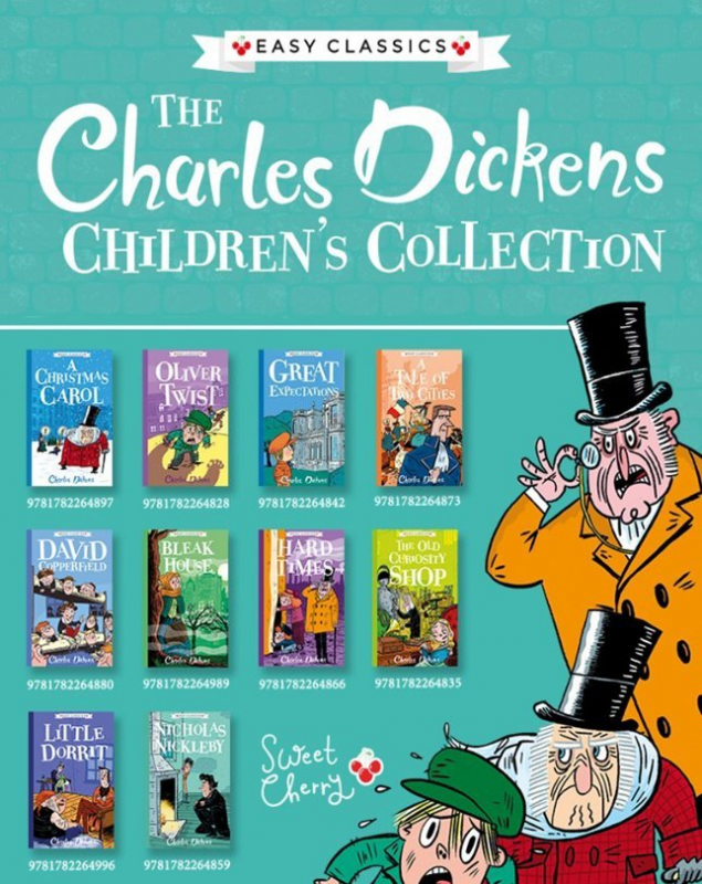 Sweet Cherry Publishing - 經典作品 - 查爾斯狄更斯10冊盒裝英文版小說 the charles dickens