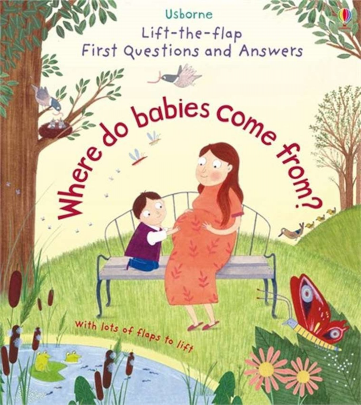 Usborne - 奧斯本 Lift-the-flap First Questions and Answers 嬰兒來自哪裡？