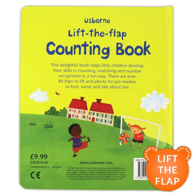 Usborne Lift-the-flap counting book 數數
