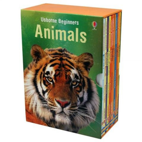 Usborne - 著名兒童讀物 Beginners Animals 初探動物硬皮書【10本】｜平行進口產品