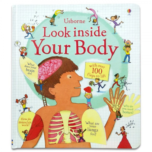 Usborne - Look Inside: Your Body 人體的奧秘｜立體書早教科學故事書 ｜平行進口產品