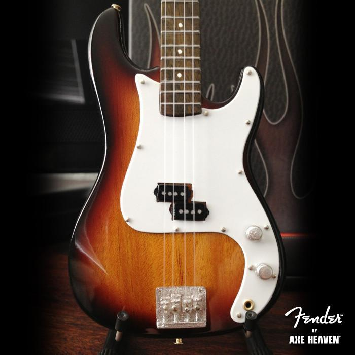 Axe Heaven FP-001 Fender™ Precision Bass Sunburst 迷你結他複製擺設
