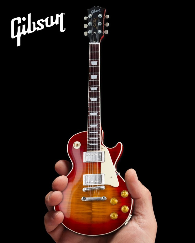 Gibson GG120 1959 Les Paul Standard Cherry Sunburst 結他複製擺設