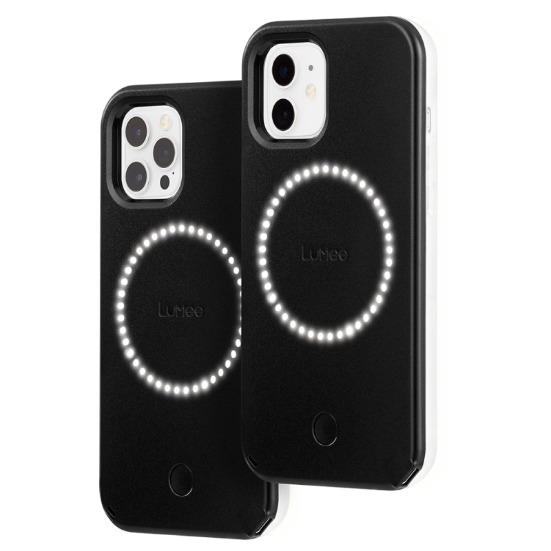 CASEMATE - iPhone 12 系列 - LuMee Duo - Matte Black 手機殼