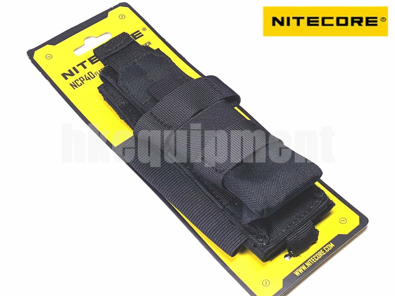 Nitecore NCP40 戰術 Cordura 1000D 電筒套 筆套 可插筆 黑色 卡奇色 香港行貨