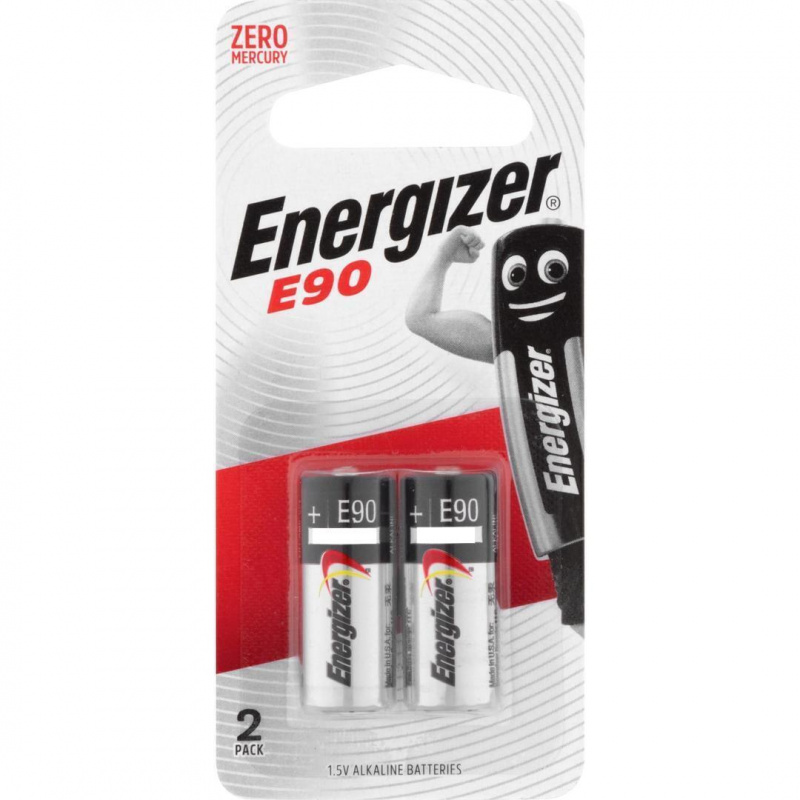 energizer 勁量 E90 N 1.5v Alkaline 微型 無線 門鐘 電池 兩粒 Made in USA