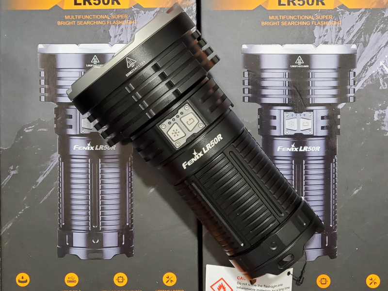 Fenix LR50R Type-C充電LED電筒