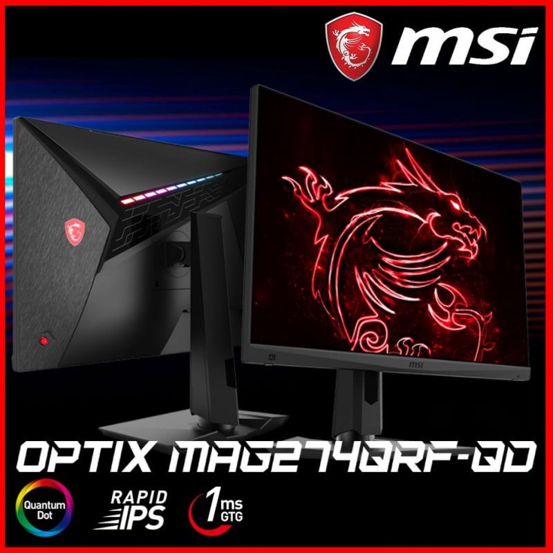 MSI Optix MAG274QRF-QD 27" 2K電競顯示器
