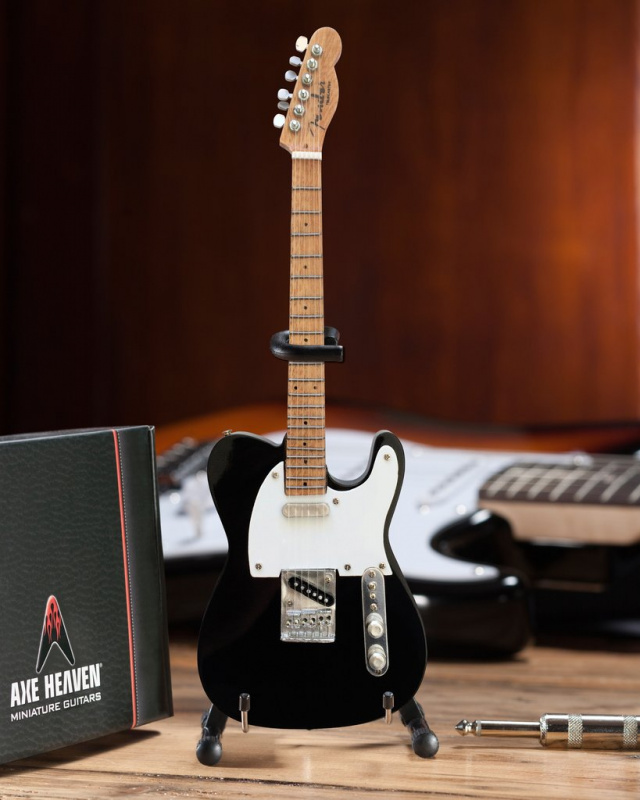 Axe Heaven FT-009 Black Fender™ Telecaster™ 迷你結他複製擺設