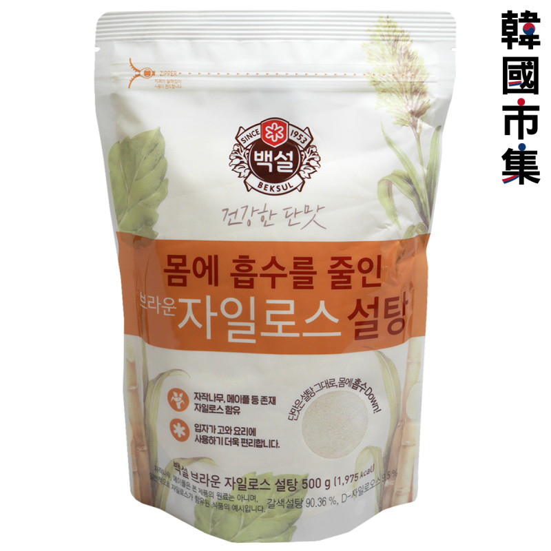 韓版CJ Beksul 食糖 甜棕木糖 黃糖 500g【市集世界 - 韓國市集】