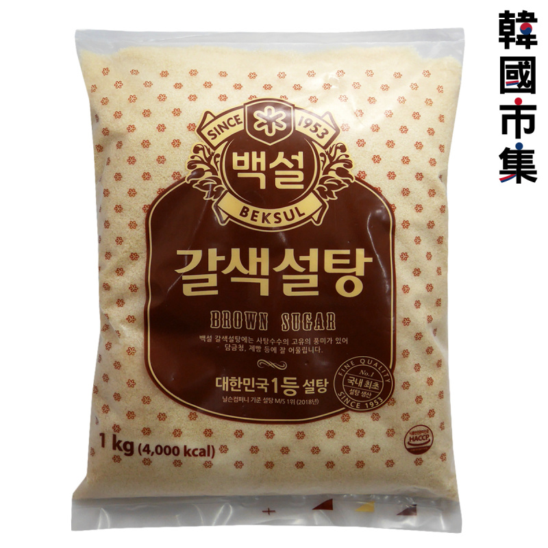 韓版CJ Beksul 食糖 韓國純黃糖 1kg【市集世界 - 韓國市集】