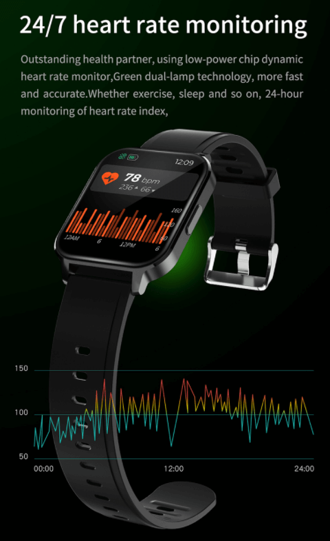 Kastar Q18 薄鋁大屏幕智能手錶
