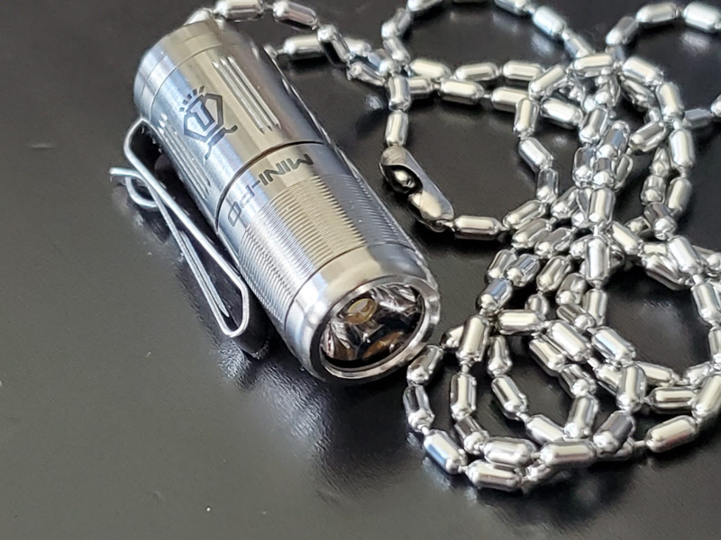 JETBeam MINI-PO 鈦金屬 USB充電 匙扣電筒