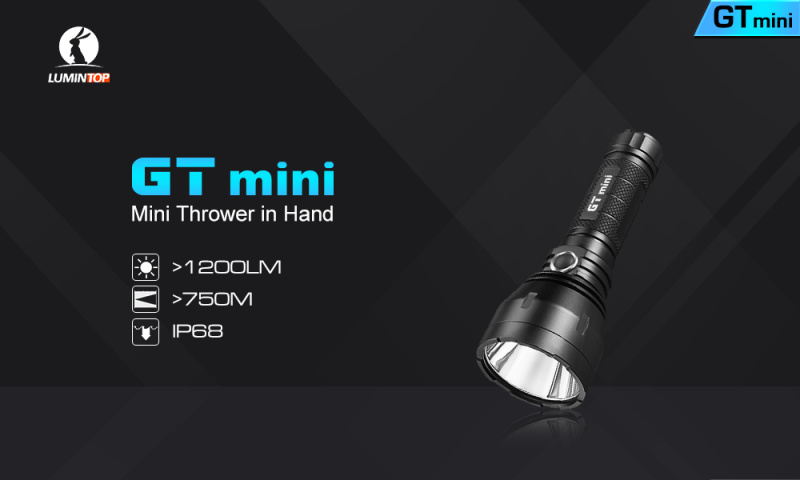 Lumintop GT Mini NM1 - 1050米 遠射電筒