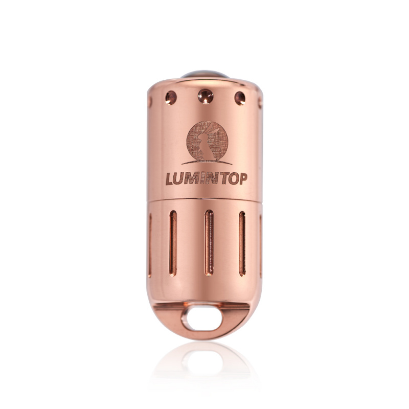 Lumintop EDC PIMI 紅銅迷你USB充電匙扣燈