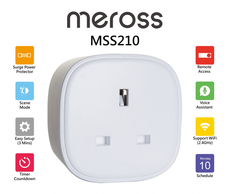 Meross 彩光燈帶組合 5米 MSL320 (送一條5米延長線 及 Meross 智能WiFi插頭 MSS210)