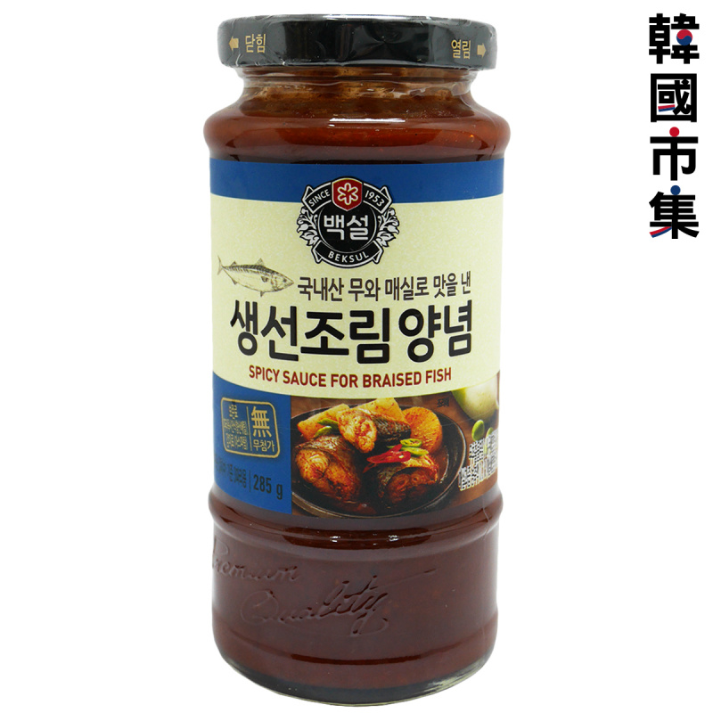 韓版CJ Beksul 醬油 韓式燉魚醬 285g【市集世界 - 韓國市集】