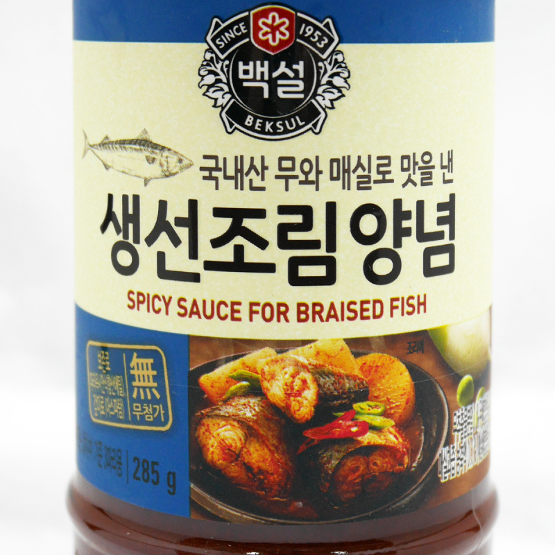 韓版CJ Beksul 醬油 韓式燉魚醬 285g【市集世界 - 韓國市集】