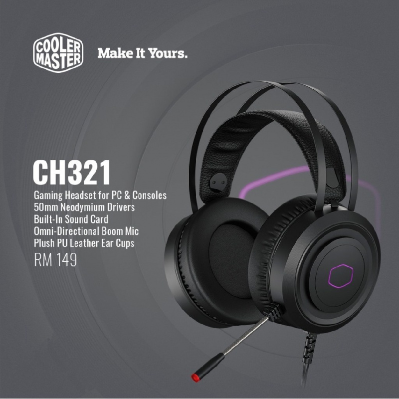 Cooler Master CH321 電競耳機 RGB