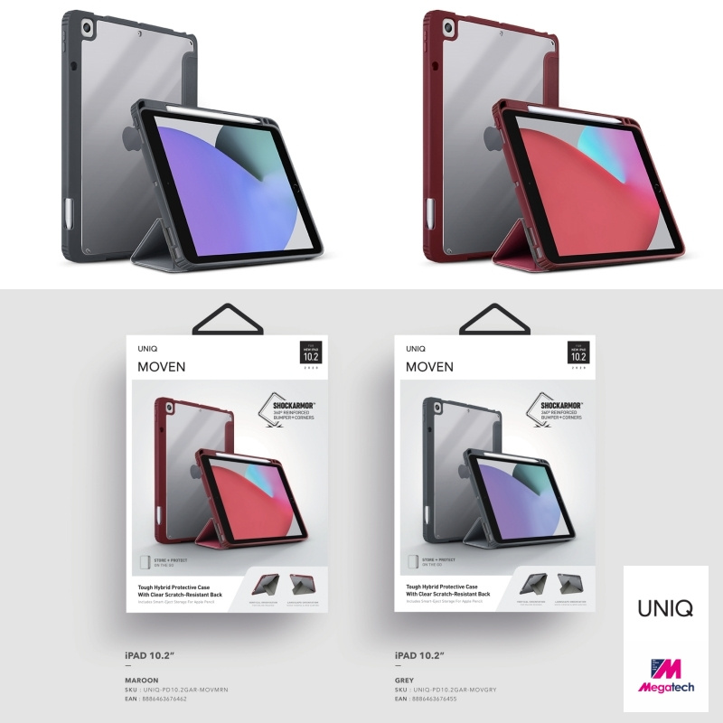 Uniq Moven New Ipad case (10.2) 2020 (2Colors) MEGATECH