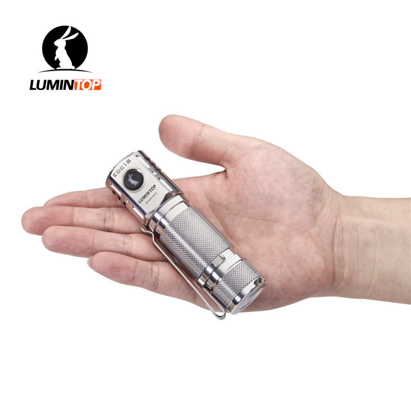 Lumintop EDC18 2800lm 18650 原鋁色 電筒 附送柔光罩 夜光片