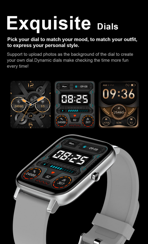 BoMax H80 大屏幕防水智能手錶