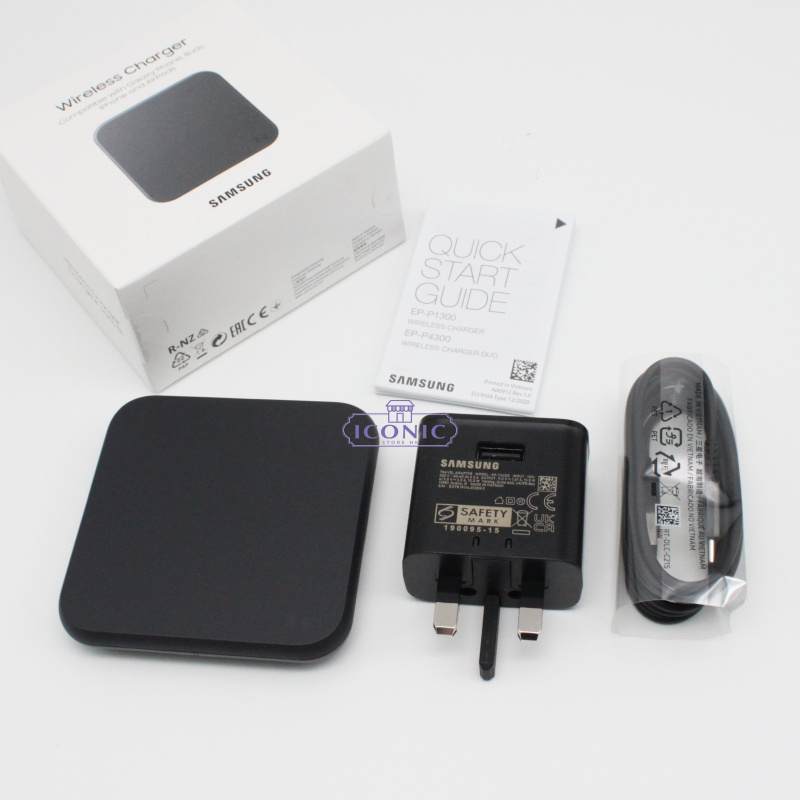 Samsung 無線閃充充電板 EP-P1300TBEGGB 高達 9W 速度【適用手機/耳機】